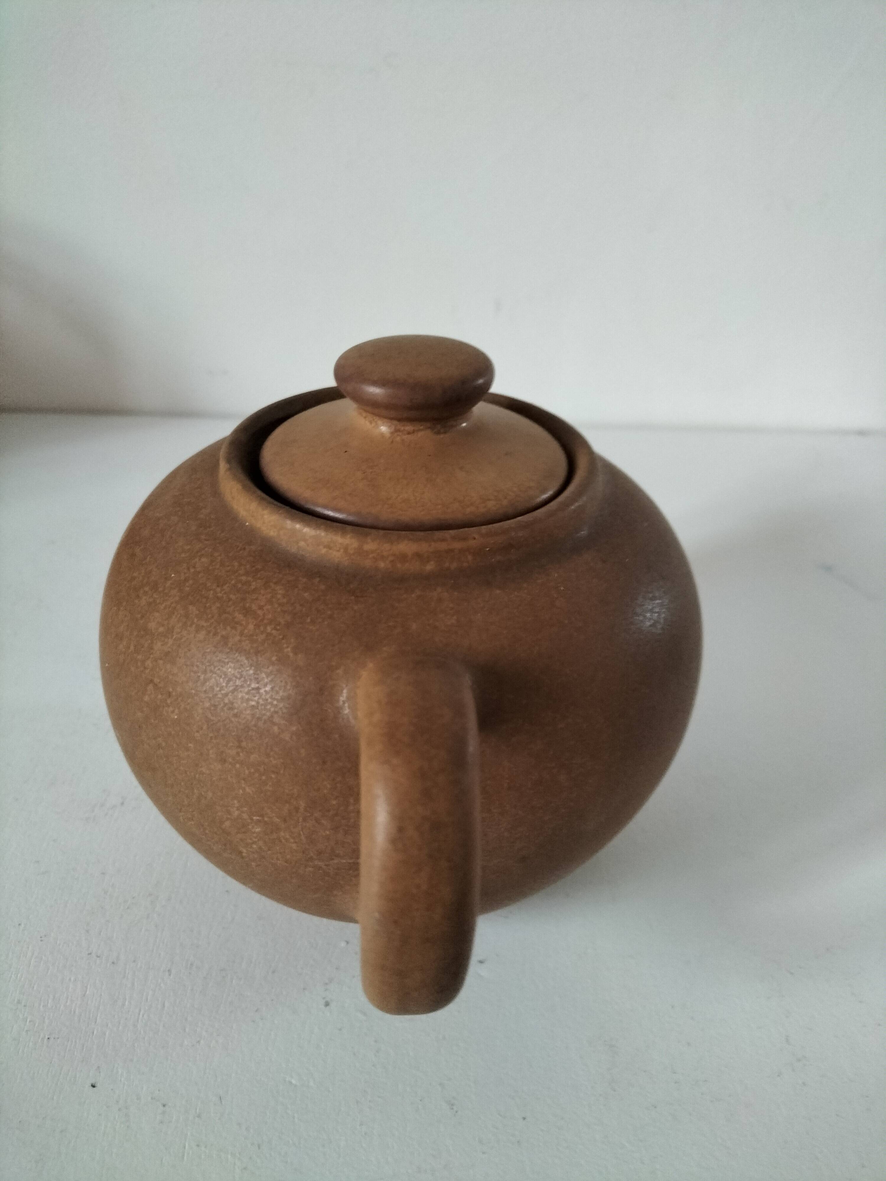 English stoneware teapot