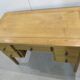 Danish-style blond oak desk