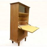 Secretary bar solid wood light years 1950/1960