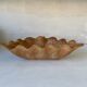 Coupe bénitier ancienne en bois sculpté