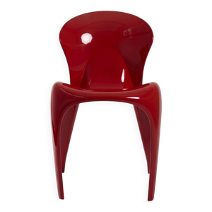 Chaise Deeva par Wisign - rouge
