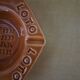 Vintage lotto advertising ashtray