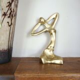 Brass paper press