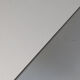 90s coffee / nesting table stainless steel foot and trespa top set/3
