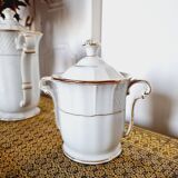 Coffee Service 12 Complete Services in Limonge France Model Versailles Porcelain