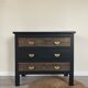 Ebony chest of drawers