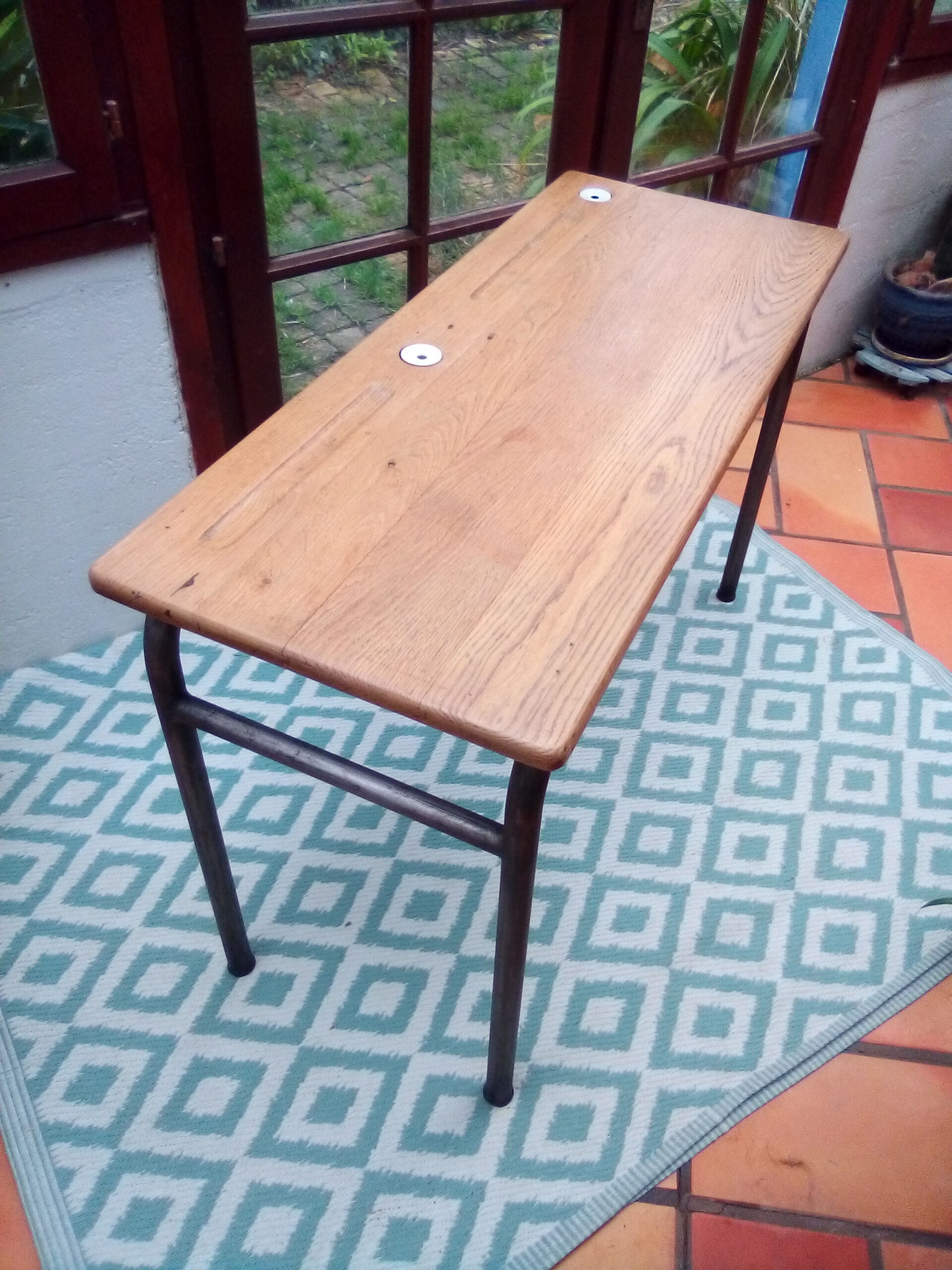 Double school boy desk