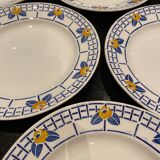 Lot of 5 country style plates