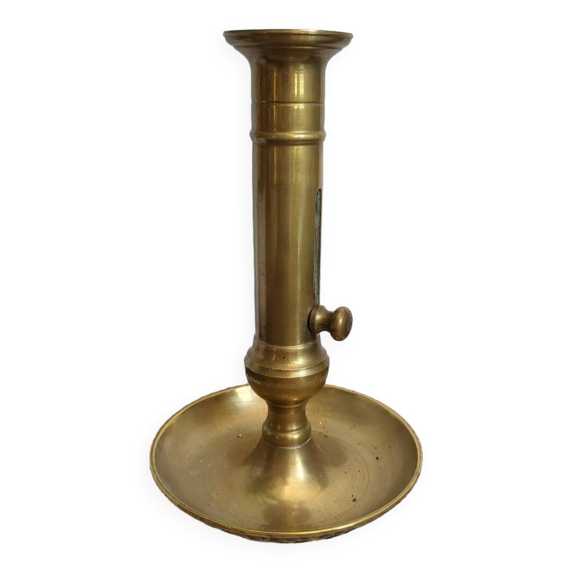Brass candle holder