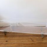 Plexiglass coffee table