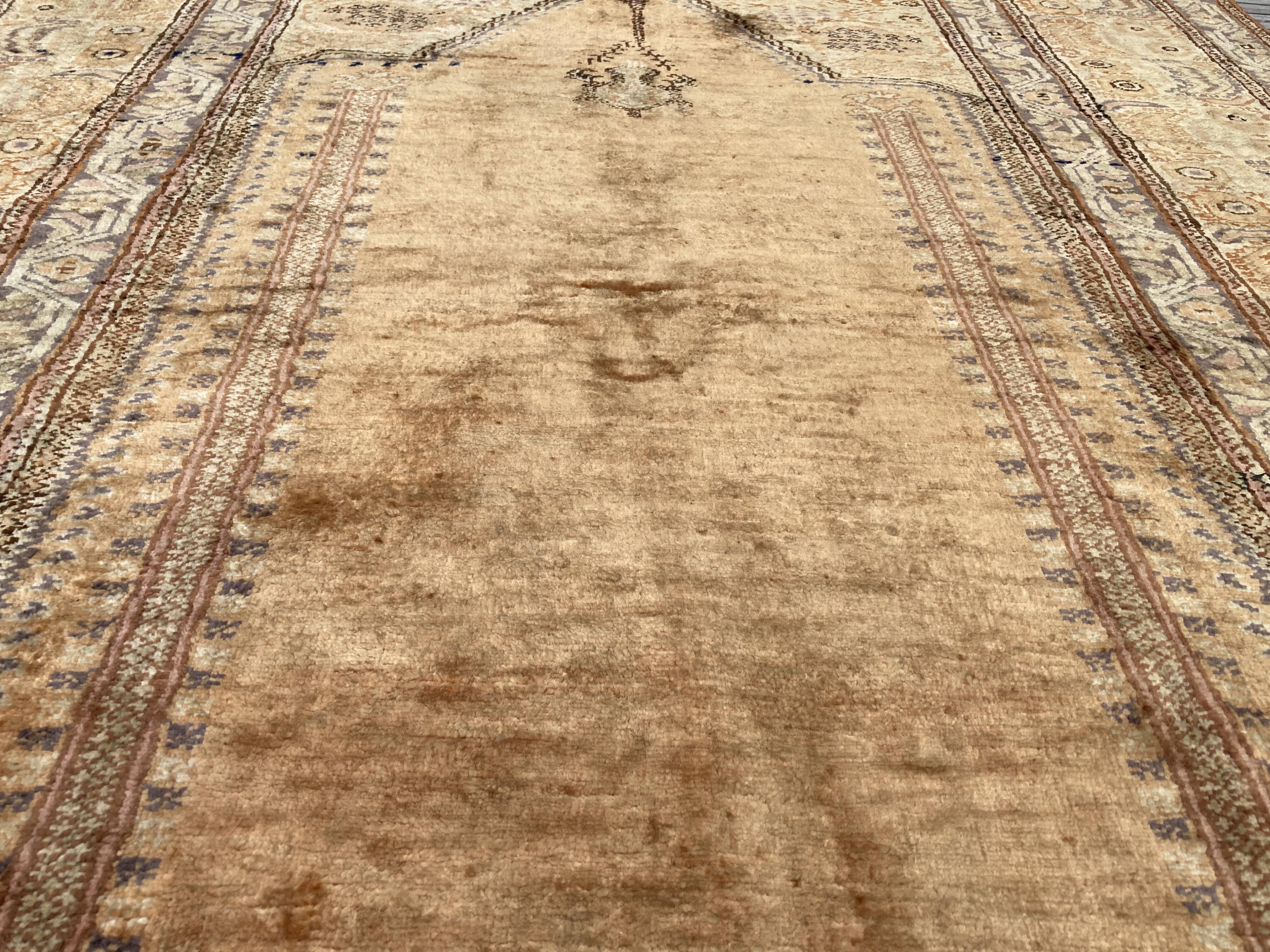 Silky Kayseri Turkish carpet, 116x183 cm