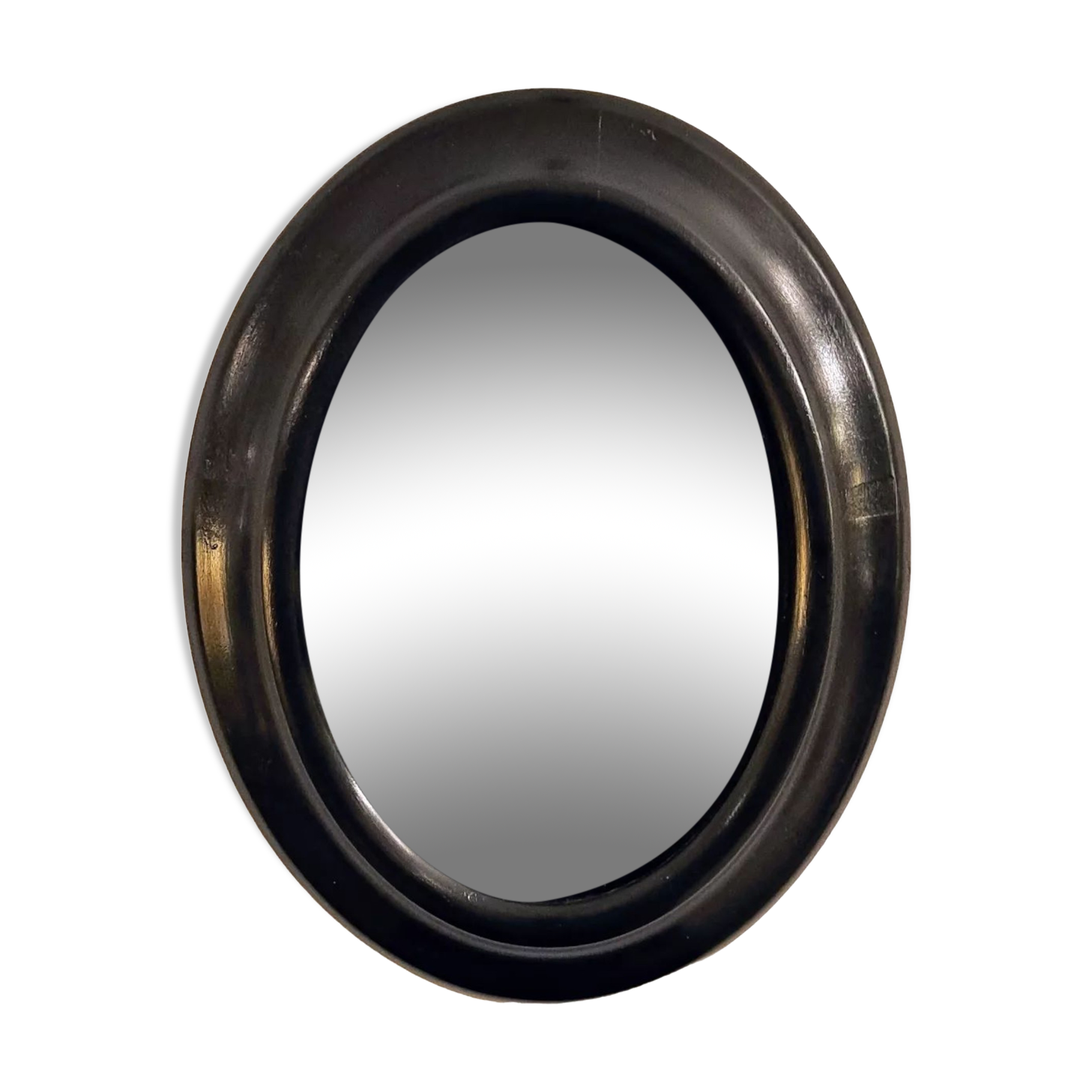 Napoleon III oval frame with curved window