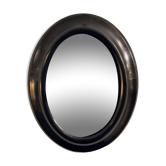 Napoleon III oval frame with curved window
