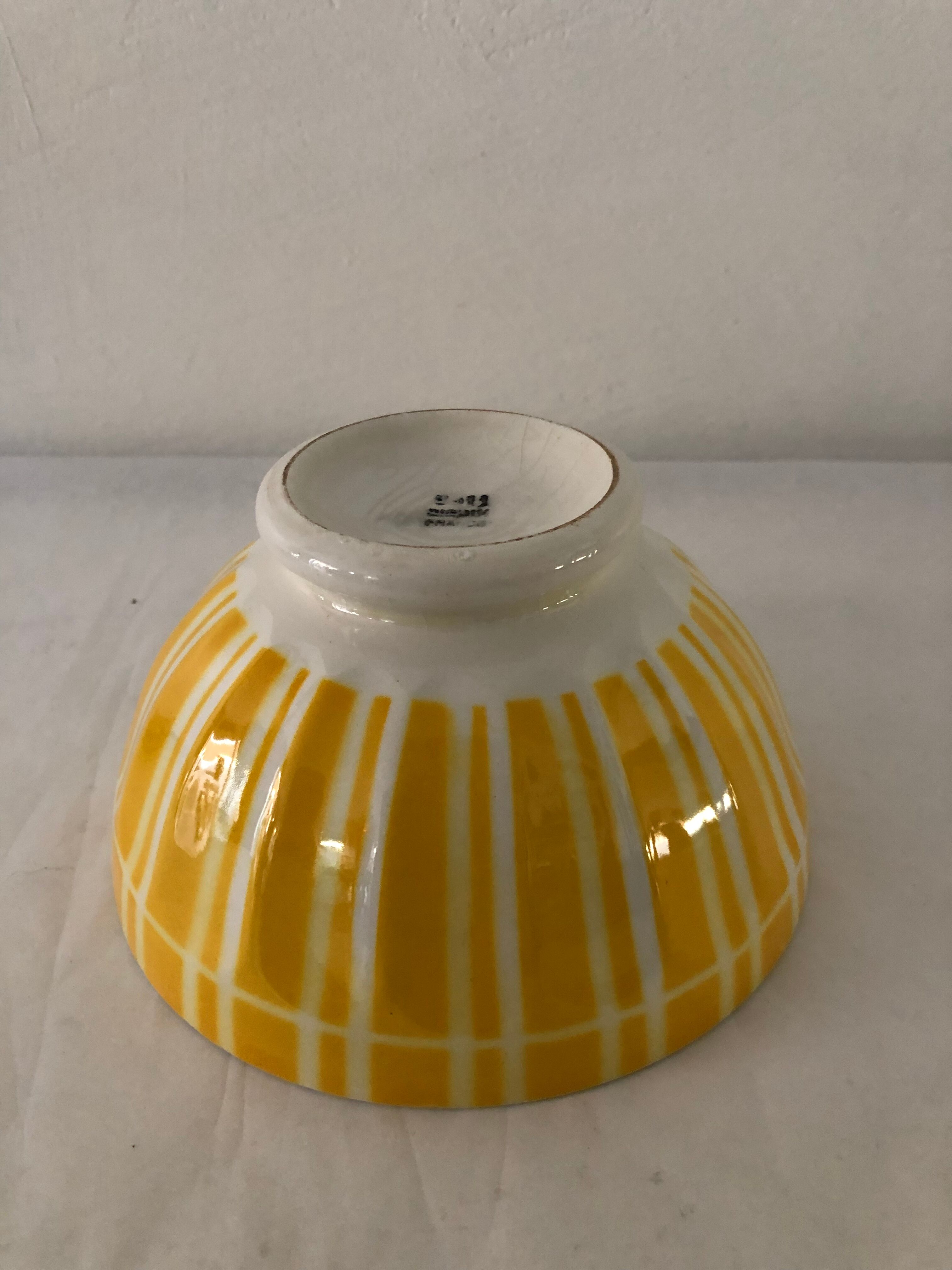 Digoin vintage faience bowl