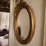 Oval mirror Louis XV style