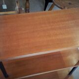 Shelf in teak vintage at 3 levels