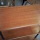 Shelf in teak vintage at 3 levels