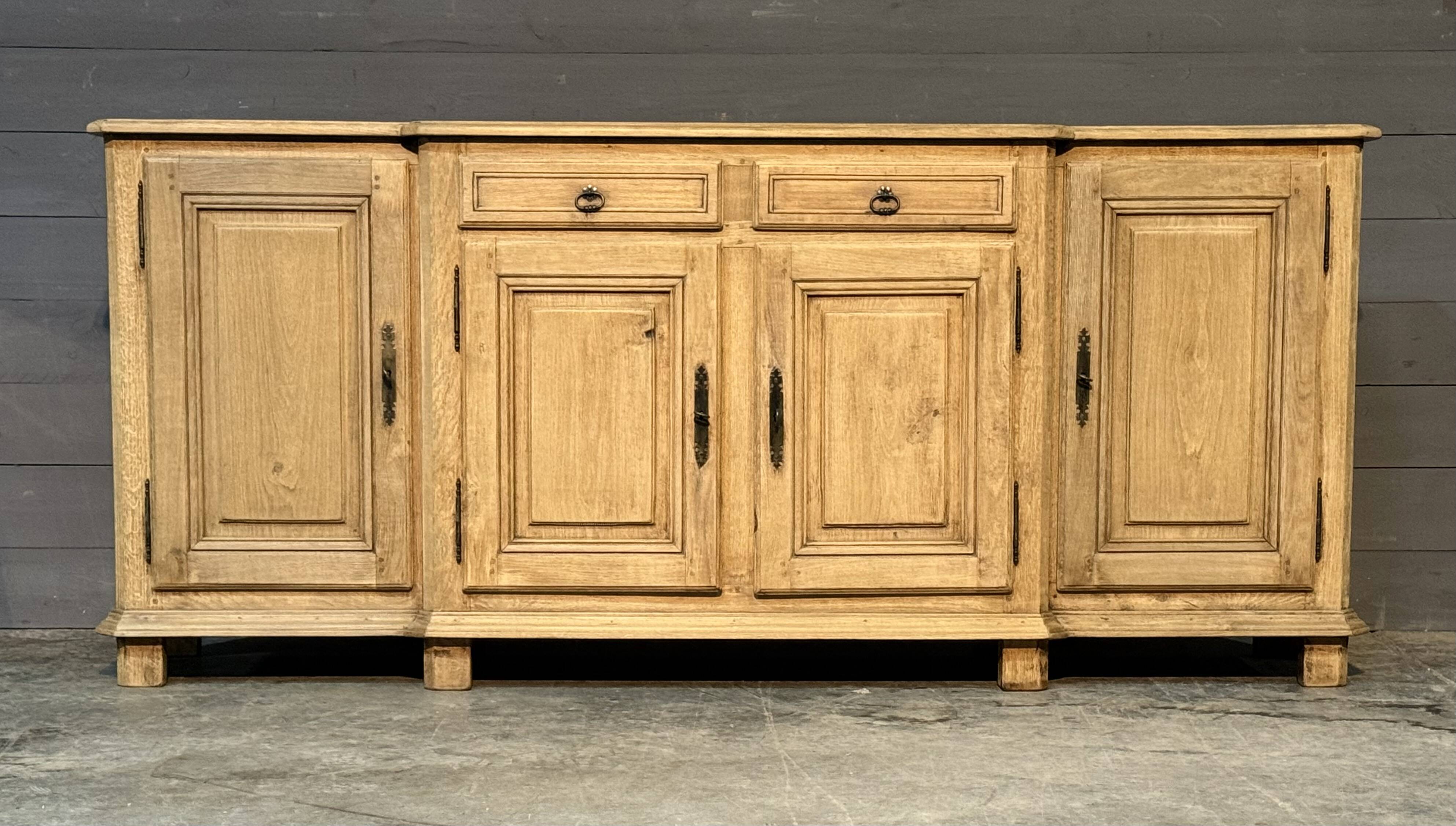 Enfilade en Chene delavé