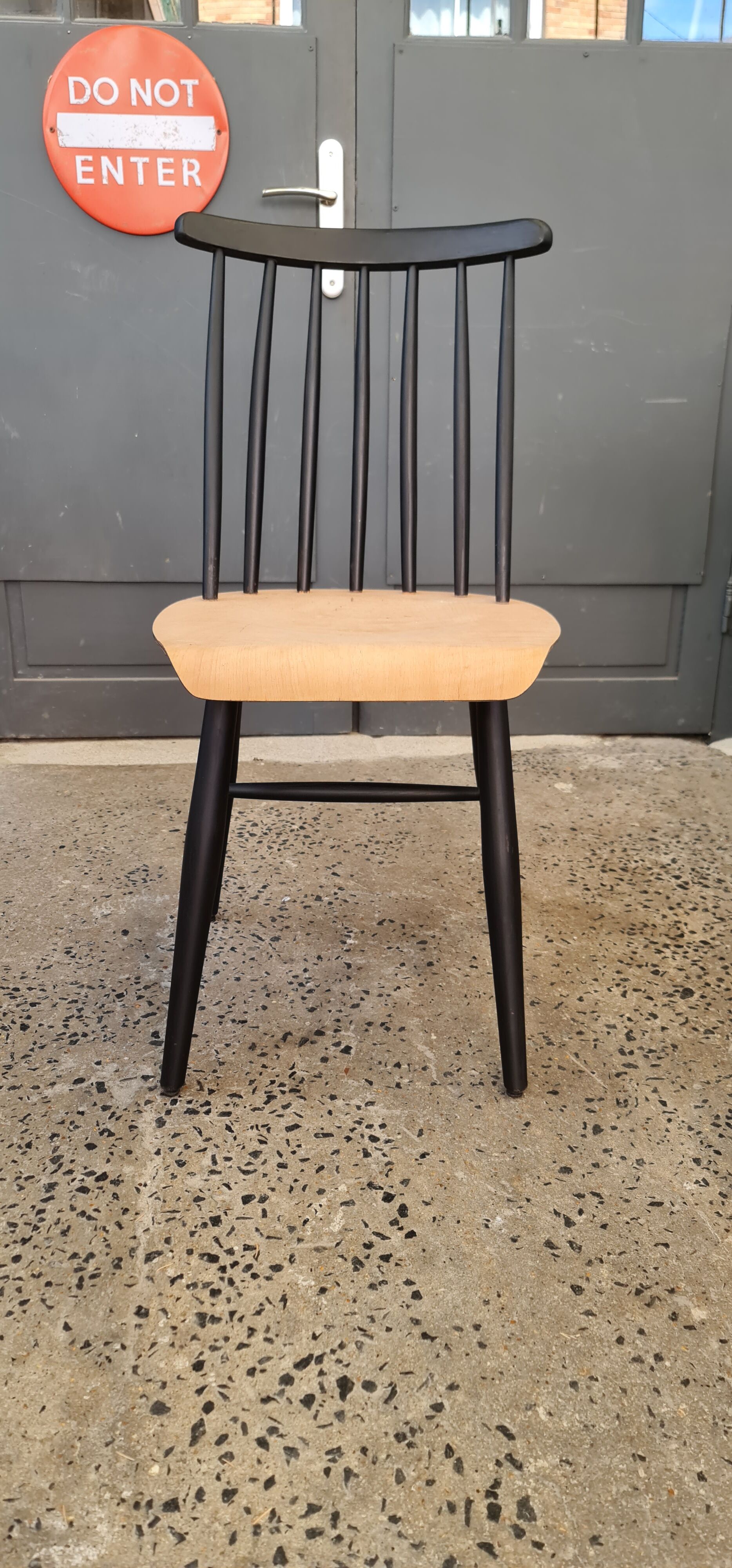 Series of six chairs Fanett by Ilmari Tapiovaara 1960