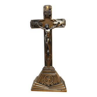 Large Art Deco crucifix