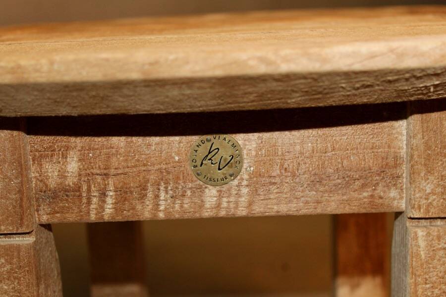 Pair of Teak Coffee Tables by the Brand Roland Vlaemynck