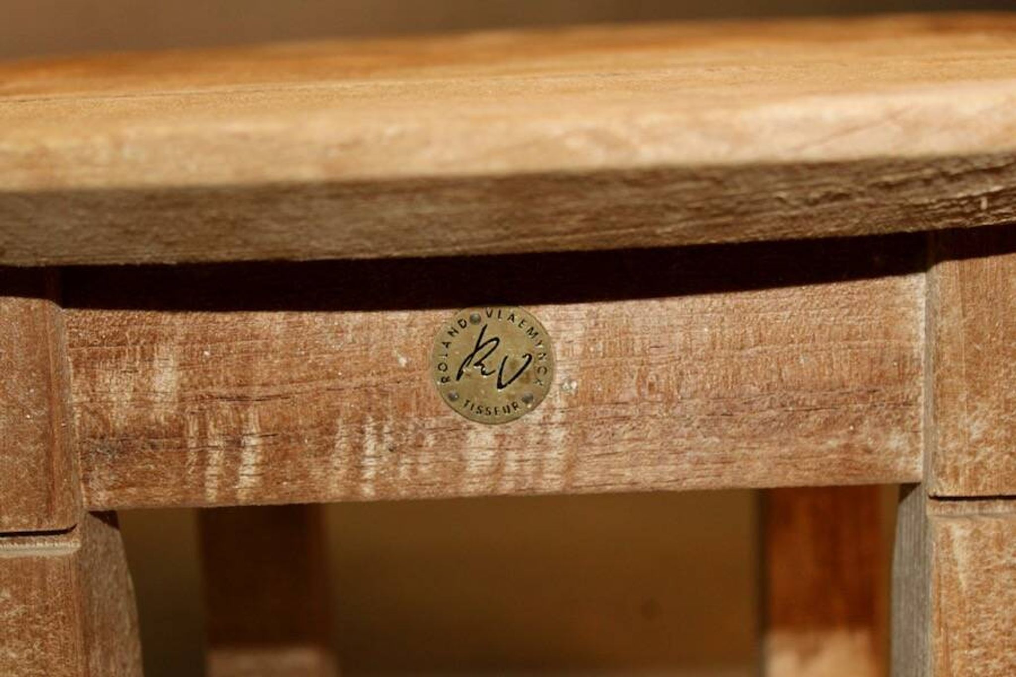 Pair of Teak Coffee Tables by the Brand Roland Vlaemynck