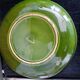 Set of 6 green oyster plates 25 cm – C.E.S France – Very good condition