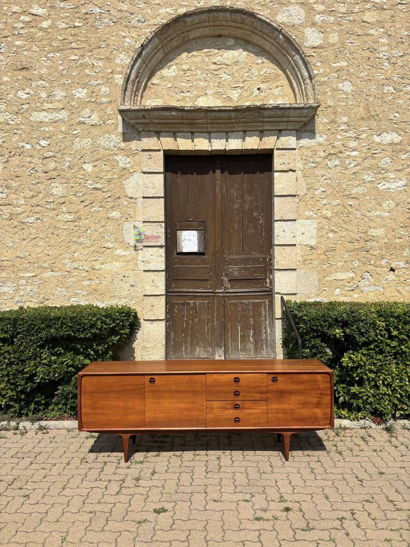 Vintage Scandinavian teak enfilade – 1960s/70s
