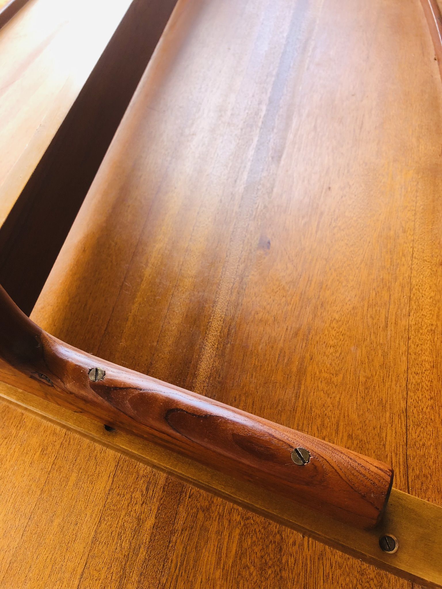 Table basse en teck danoise, Johannes Andersen pour CFC Silkeborg, Circa 60's