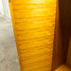 Danish Scandinavian wardrobe signed Sven Ellekaer 1960 3 doors 2 drawers with mounting plan