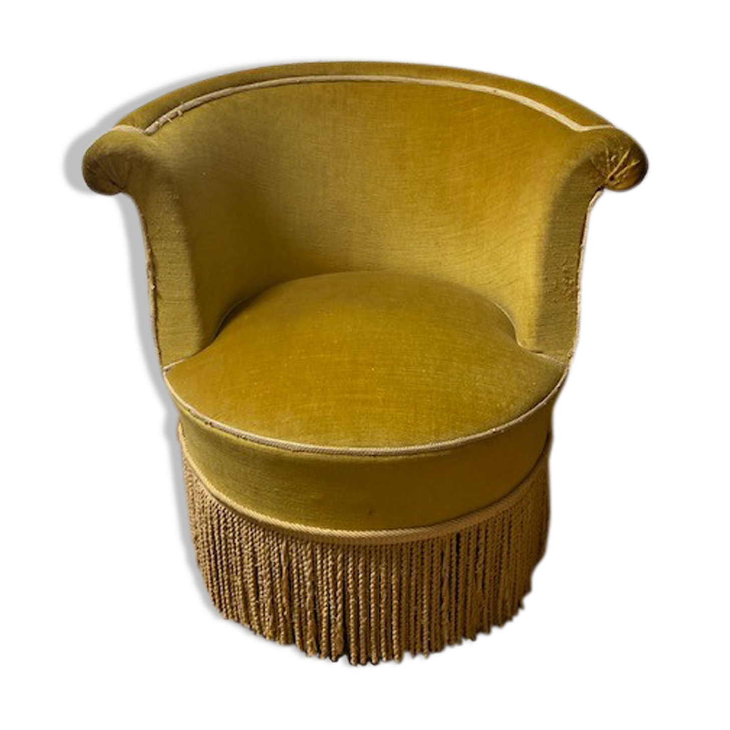 Vintage toad armchair