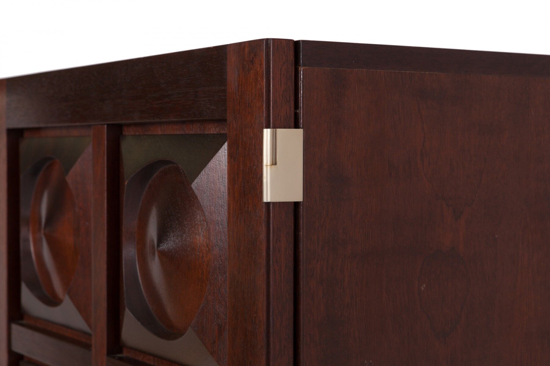 Dark mahogany rough bar furniture 1970