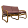 Vintage 1970s Scandinavian Bamboo Sofa