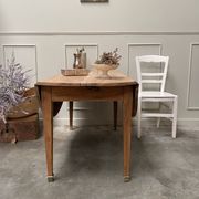 Table de ferme à rabats