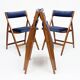 Chaises Eden par Gio Ponti pour Fratelli Reguitti, années 1960, ensemble de 4