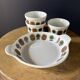Vintage Sarreguemines Service - Fired Porcelain