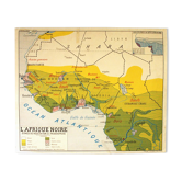 Map wall Africa