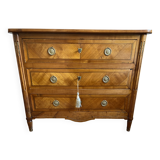 Commode en noyer xixeme