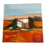 Oil painting on canvas