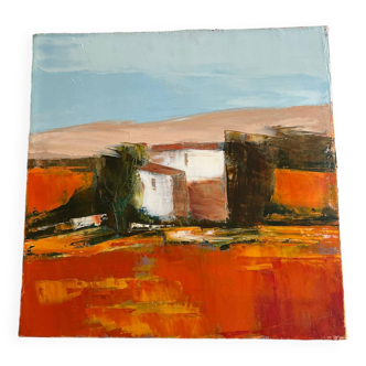 Oil painting on canvas