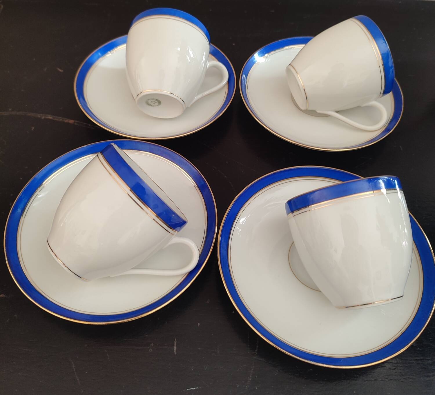 Limoges Porcelain coffee service 4 cups