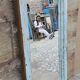 Teak mirror from Burma