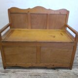 Antique chest bench