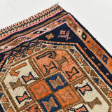 4x10 Wide Vintage Runner Rug, 110x323Cm