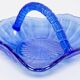 Vintage Blue Decorative Glass Bowl, Drost, Europe, 1960s