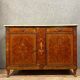 Empire / charles x buffet in noble wood marquetry around 1850