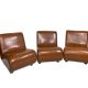 Curve armless armchairs, 1970s