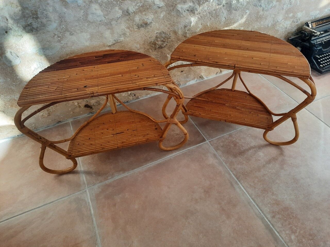 Pair of bedside tables