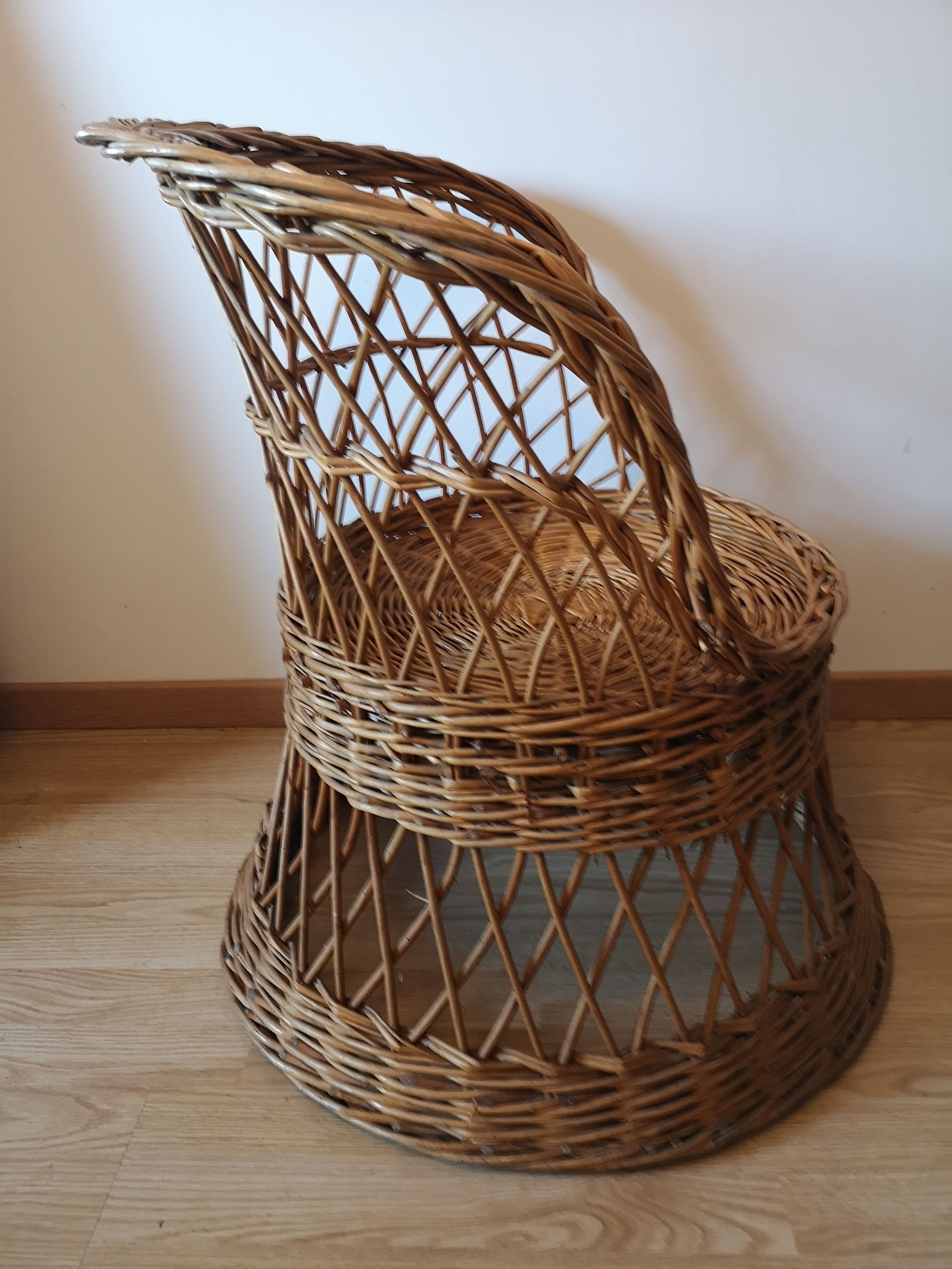 Vintage wicker chair