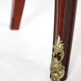 Commode bombée avec plateau en marbre, Ryden möbler AB, Nybro (Suède)